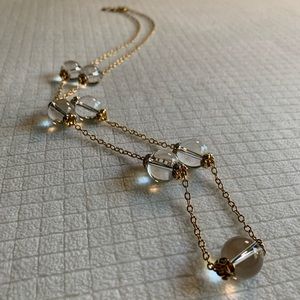 J.Crew looking glass long necklace